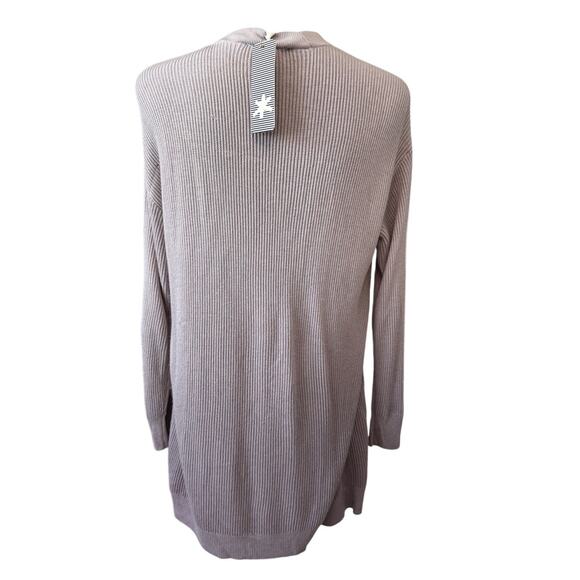 SPLENDID Viscose ANTHROPOLOGIE Purple Luna Dip Dye Cardigan Sweater Size M - Picture 6 of 10